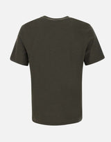 KANGRA T-shirt in cotone fiammato BROWN Uomo 
