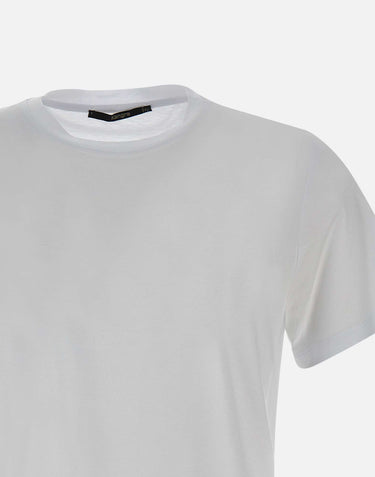 KANGRA T-shirt  in cotone e modal WHITE Uomo 