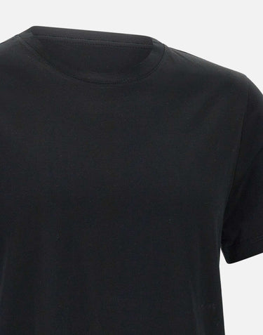 KANGRA T-shirt in cotone e modal BLACK Uomo 
