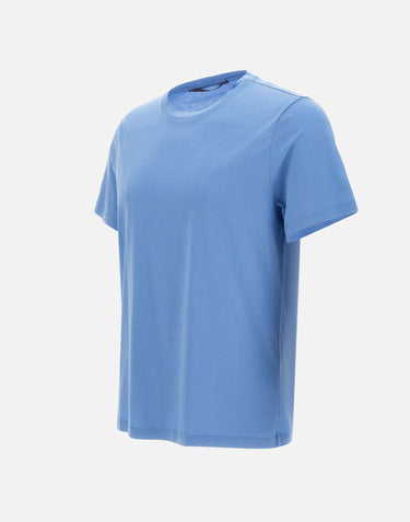 KANGRA T-shirt in cotone e modal Light Blue Uomo 