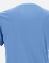 KANGRA T-shirt in cotone e modal Light Blue Uomo 