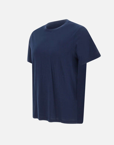 KANGRA T-shirt in cotone e modal BLUE Uomo 