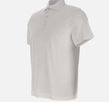 KANGRA Polo in cotone e modal WHITE Uomo 