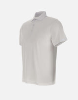 KANGRA Polo in cotone e modal WHITE Uomo 