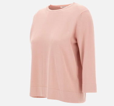 KANGRA Maglia in cotone girocollo boxing Pink Donna 
