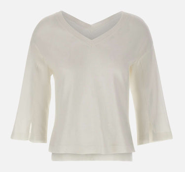 KANGRA Maglia in cotone WHITE Donna 