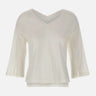 KANGRA Maglia in cotone WHITE Donna 