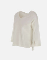 KANGRA Maglia in cotone WHITE Donna 