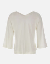 KANGRA Maglia in cotone WHITE Donna 