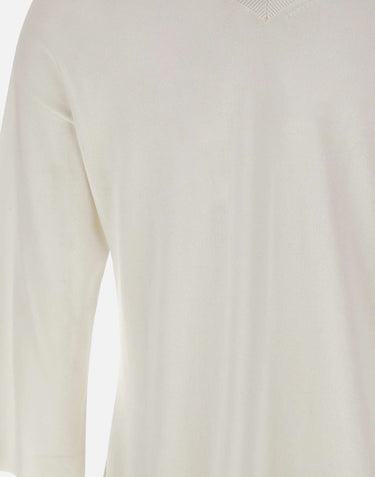 KANGRA Maglia in cotone WHITE Donna 