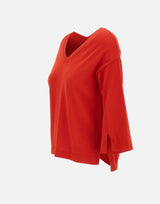 KANGRA Maglia in cotone RED Donna 