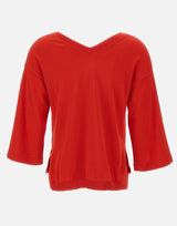 KANGRA Maglia in cotone RED Donna 
