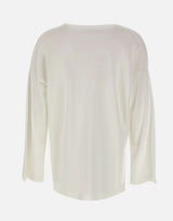 KANGRA Cardigan in cotone WHITE Donna 