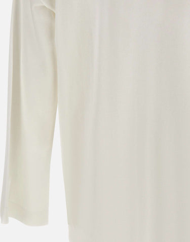 KANGRA Cardigan in cotone WHITE Donna 