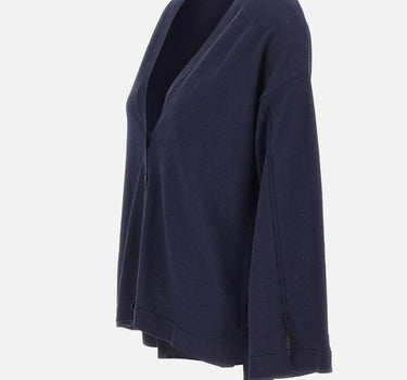 KANGRA Cardigan in cotone BLUE Donna 