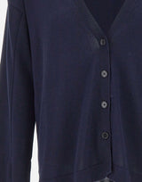 KANGRA Cardigan in cotone BLUE Donna 