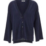 KANGRA Cardigan in cotone BLUE Donna 