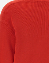KANGRA Cardigan con frange RED Donna 