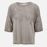KANGRA Maglia in cotone GREY Donna 
