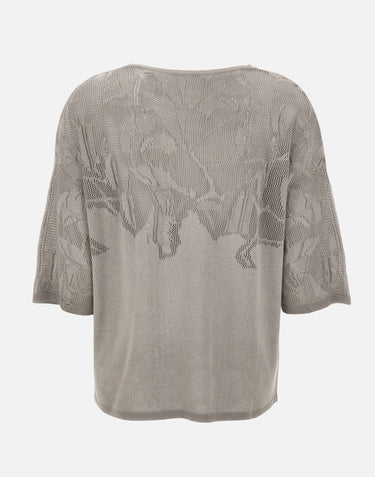 KANGRA Maglia in cotone GREY Donna 