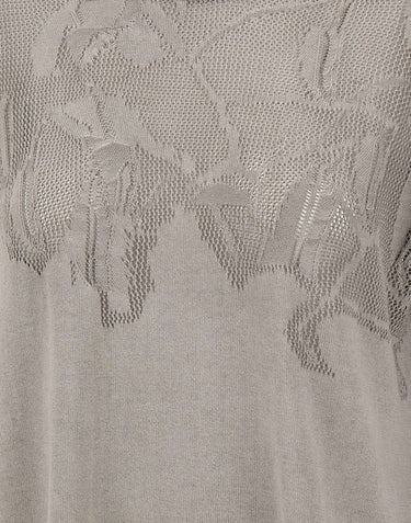 KANGRA Maglia in cotone GREY Donna 
