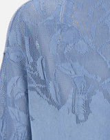KANGRA Maglia in cotone Light Blue Donna 