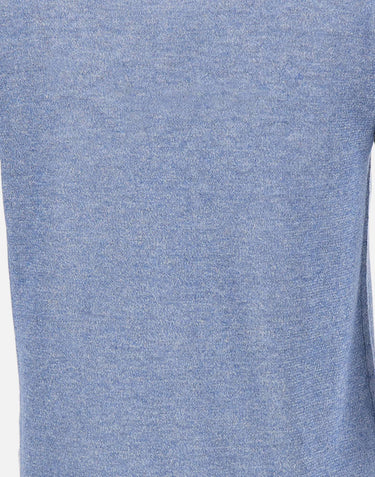KANGRA Maglia a maniche corte in vanisé Light Blue Donna 