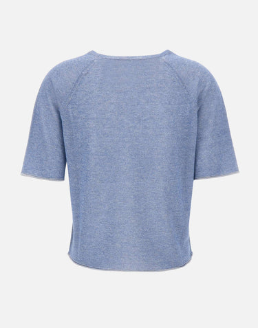 KANGRA Maglia a maniche corte Light Blue Donna 