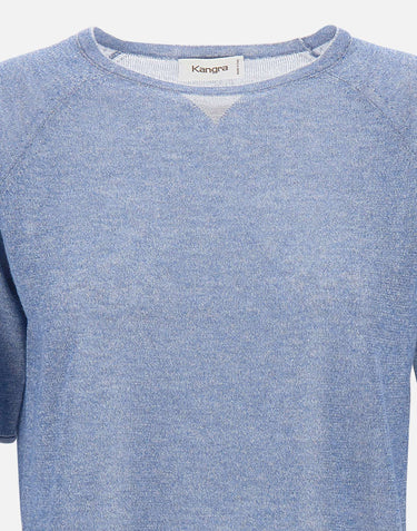 KANGRA Maglia a maniche corte Light Blue Donna 