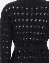 KANGRA Cardigan in cotone BLACK Donna 