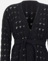 KANGRA Cardigan in cotone BLACK Donna 