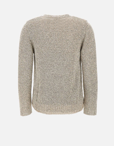 KANGRA Cardigan con paillettes GREY Donna 
