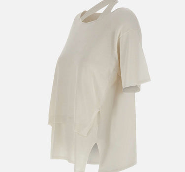 KANGRA Maglia in cotone WHITE Donna 