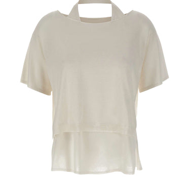 KANGRA Maglia in cotone WHITE Donna 