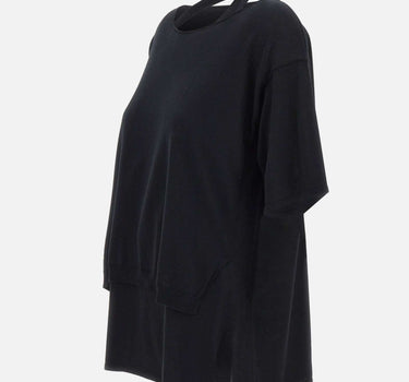 KANGRA Maglia in cotone BLACK Donna 