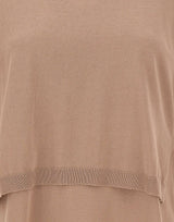 KANGRA Maglia in cotone BROWN Donna 