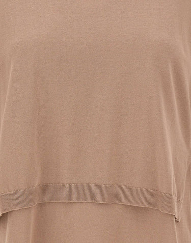 KANGRA Maglia in cotone BROWN Donna 
