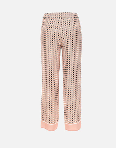 KANGRA Pantaloni in viscosa stretch Pink Donna 