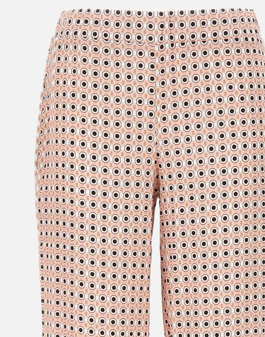 KANGRA Pantaloni in viscosa stretch Pink Donna 