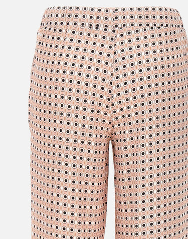KANGRA Pantaloni in viscosa stretch Pink Donna 