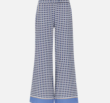 KANGRA Pantaloni in viscosa stretch BLUE Donna 