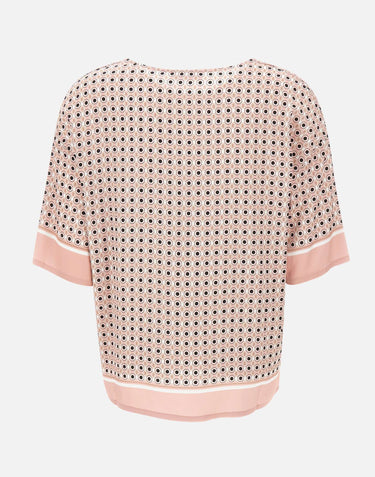 KANGRA Blusa in viscosa Pink Donna 