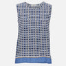 KANGRA Top  in viscosa BLUE Donna 