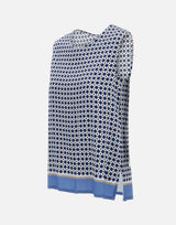 KANGRA Top  in viscosa BLUE Donna 
