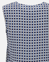 KANGRA Top  in viscosa BLUE Donna 