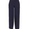 KANGRA Pantaloni palazzo in seta BLUE Donna 