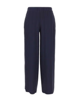 KANGRA Pantaloni palazzo in seta BLUE Donna 