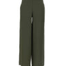 KANGRA Pantaloni palazzo in seta GREEN Donna 