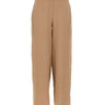 KANGRA Pantaloni palazzo in seta BROWN Donna 