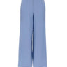 KANGRA Pantaloni palazzo in seta Light Blue Donna 